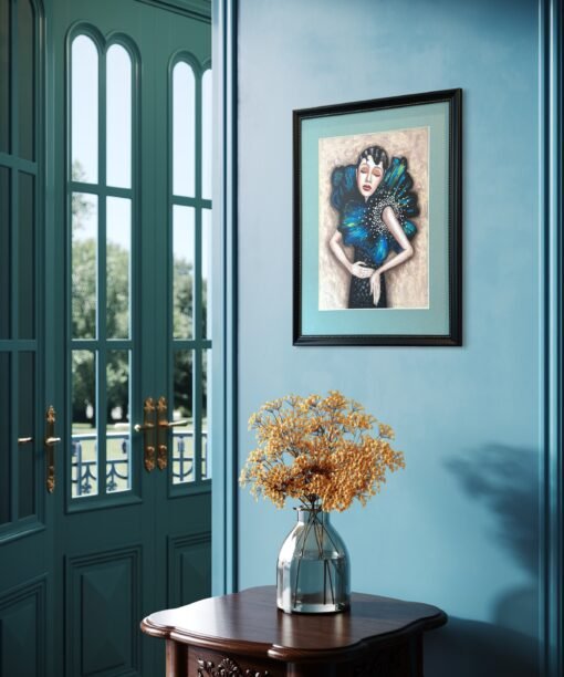 Alternative view of Paveikslo reprodukcija "Drama balerina"