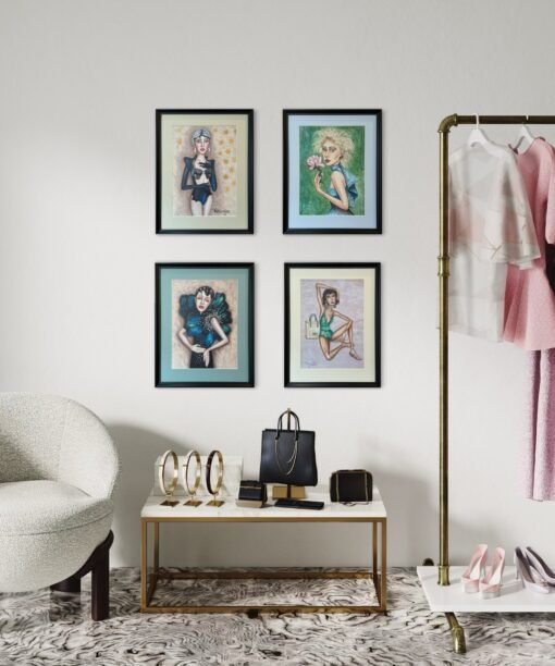 Alternative view of Paveikslo reprodukcija "Burleska"