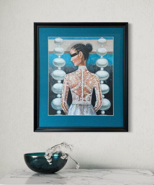 Paveikslo reprodukcija "Nuotaka su perlais"