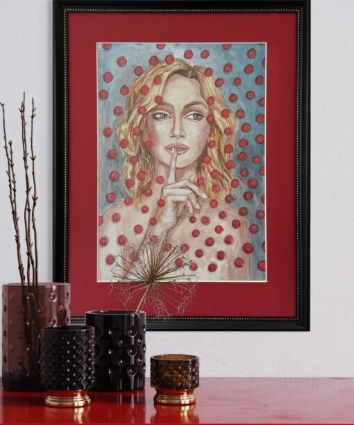 Paveikslo reprodukcija "Krentantys perlai"